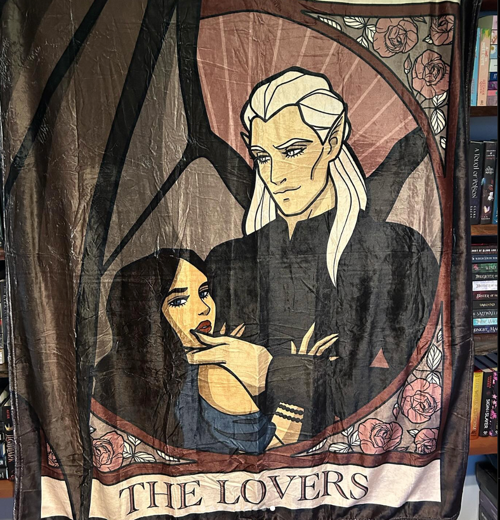 Rhapsodic inspired Blanket - "The Lovers"