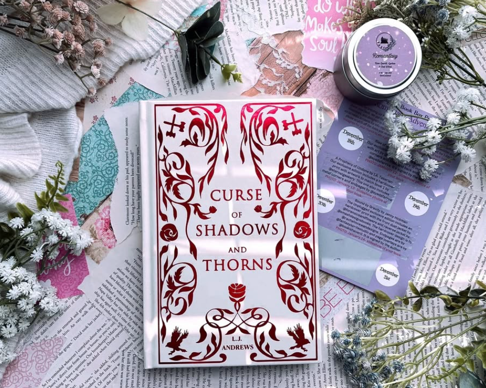 Curse of Shadows and Thorns by LJ Andrews | Unplugged Book Box