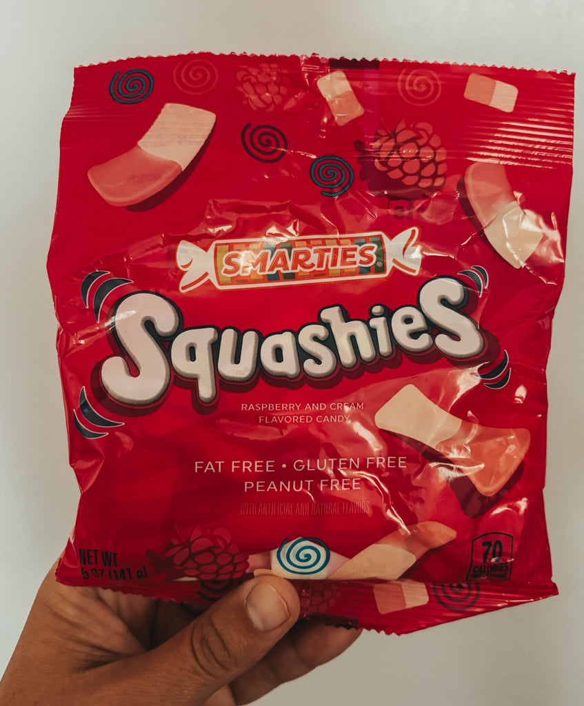 Squashies Candies - Raspberry & Cream