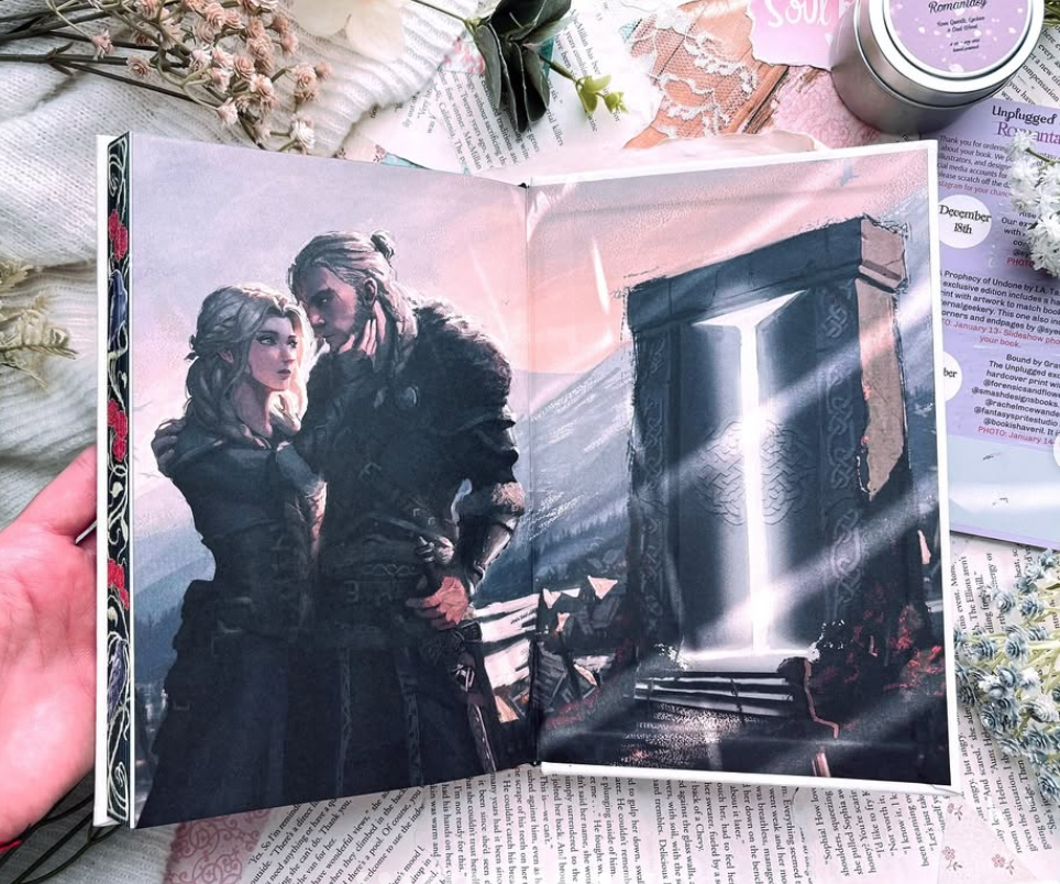 Curse of Shadows and Thorns by LJ Andrews | Unplugged Book Box