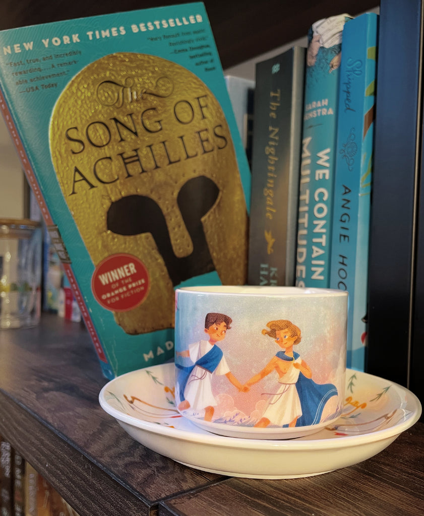The Song of Achilles Teacup & Saucer (Damaged Box)